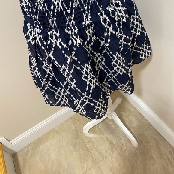 NWT Anthropologie Rimbaud Tie Waist Mini NWT
Skirt in Blue Motif Size M - Picture 8 of 11